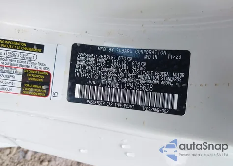 2023 Toyota Gr86 Premium z USA, uszkodzony, nr VIN JF1ZNBE13P9766628